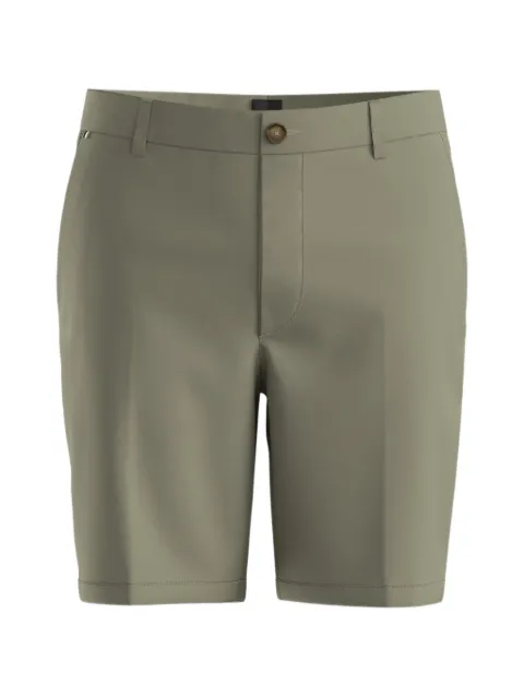 BOSS pressed-crease shorts