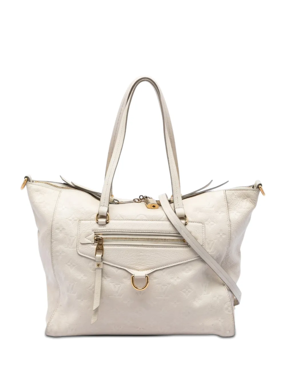 Louis Vuitton Pre-Owned 2011 Monogram Empreinte Lumineuse PM satchel - Nude