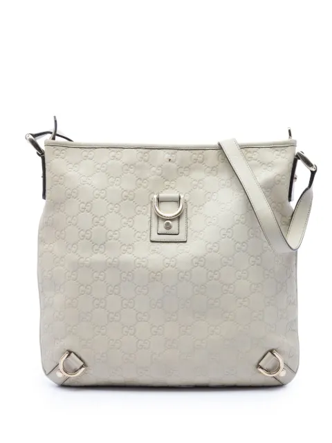 Gucci Pre-Owned 2016-2026 Guccissima Abbey D Ring crossbody bag