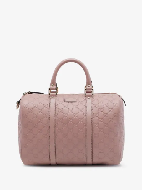 Gucci Pre-Owned 2016-2026 Medium Guccissima Joy boston bag