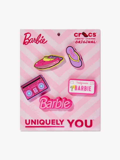 Crocs Kids Barbie Jibbitz™ shoe charms (set of five)