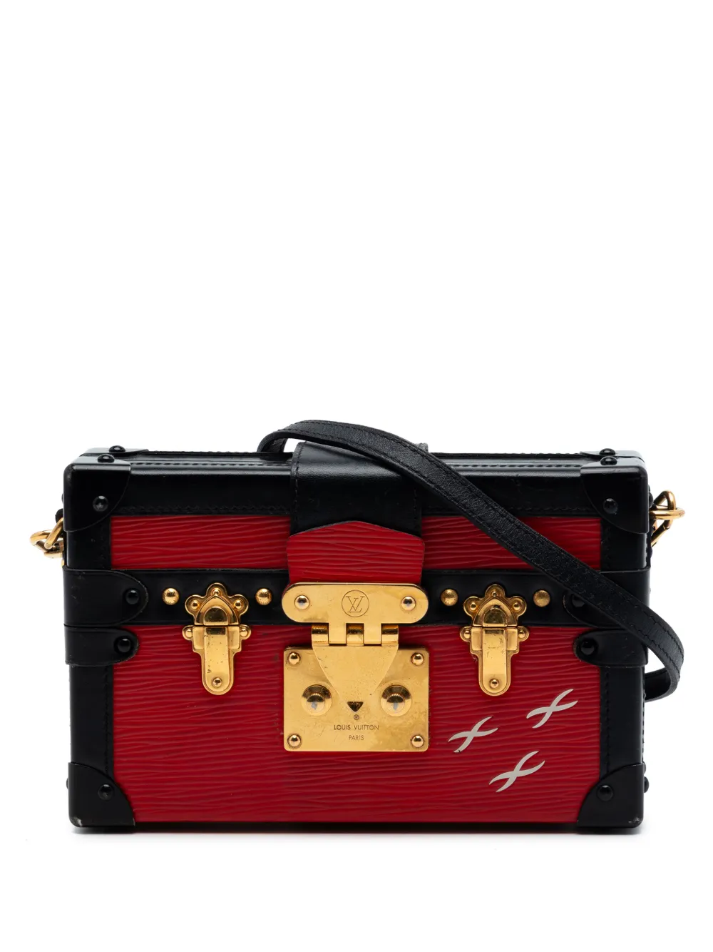 Louis Vuitton Pre-Owned 2015 Epi Petit Malle crossbody bag - Rosso