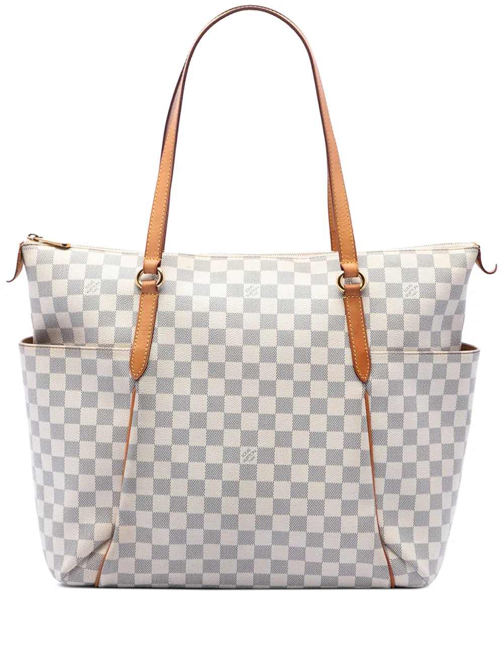 Louis Vuitton Pre-Owned 2010 Damier Azur Totally GM shoulder bag - Bianco