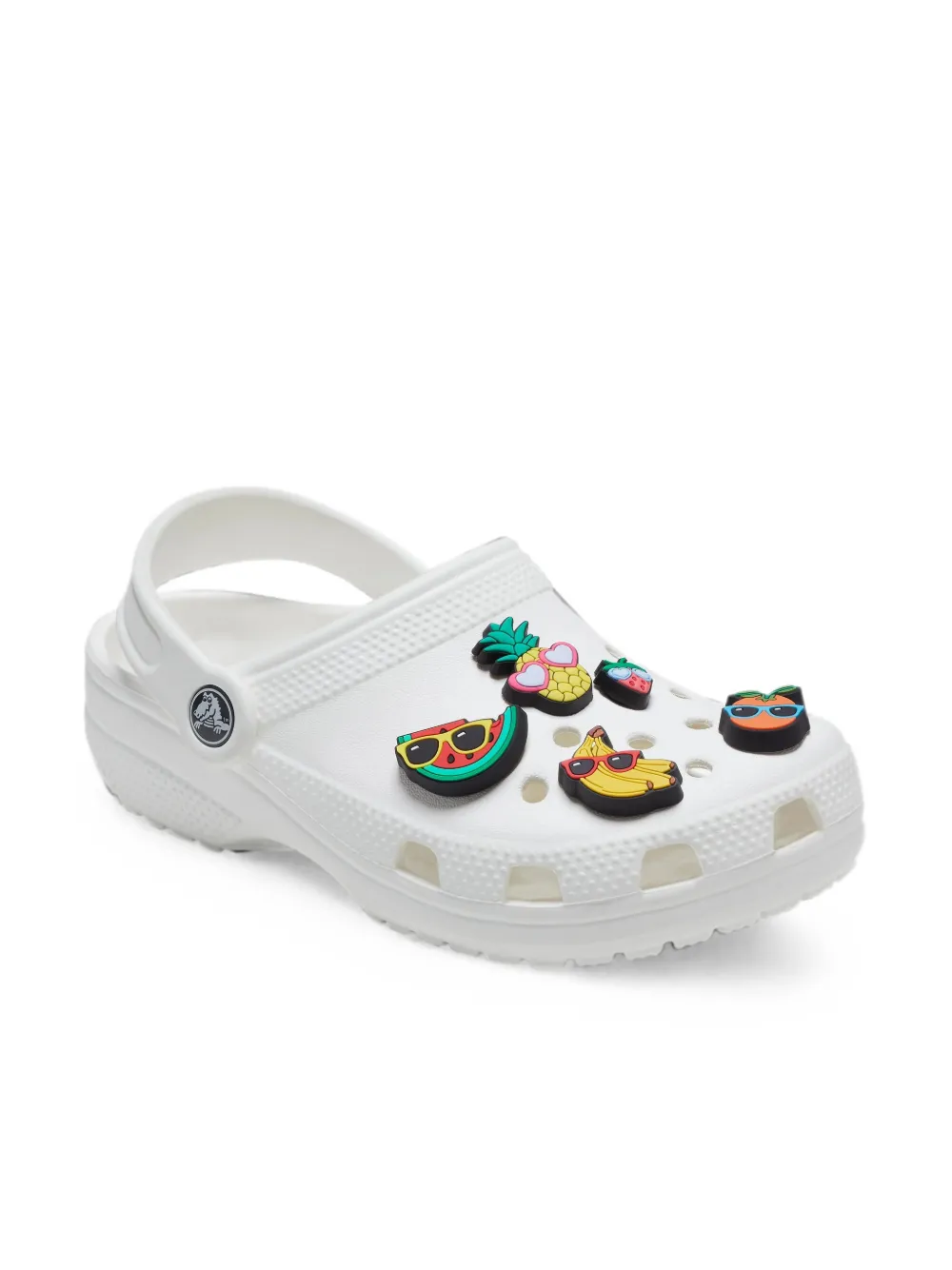 Crocs Kids Cute Fruit Jibbitz™ shoe charms (set of five) Zwart
