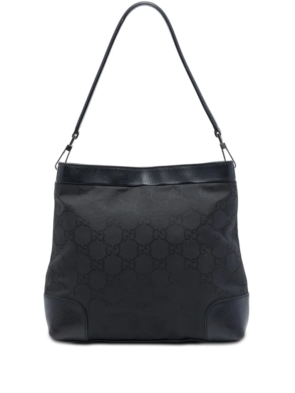 Gucci Pre-Owned 2016-2026 GG Nylon shoulder bag - Nero