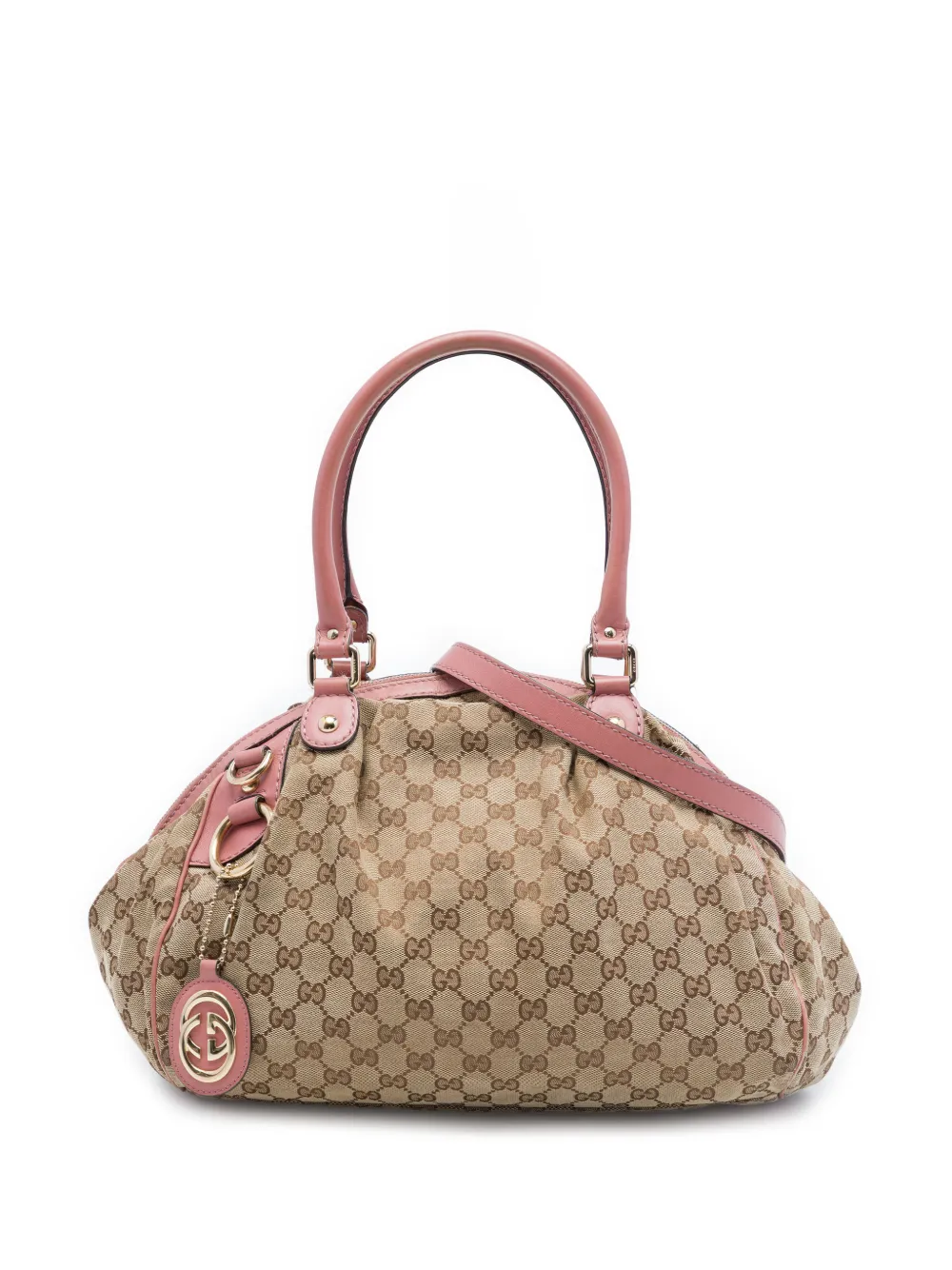 Gucci Pre-Owned 2016-2026 GG Canvas Sukey satchel - Toni neutri