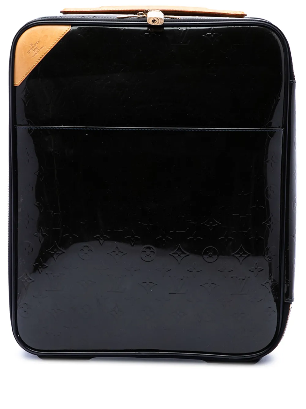Louis Vuitton Pre-Owned 2011 Monogram Vernis Pegase 45 travel bag - Nero