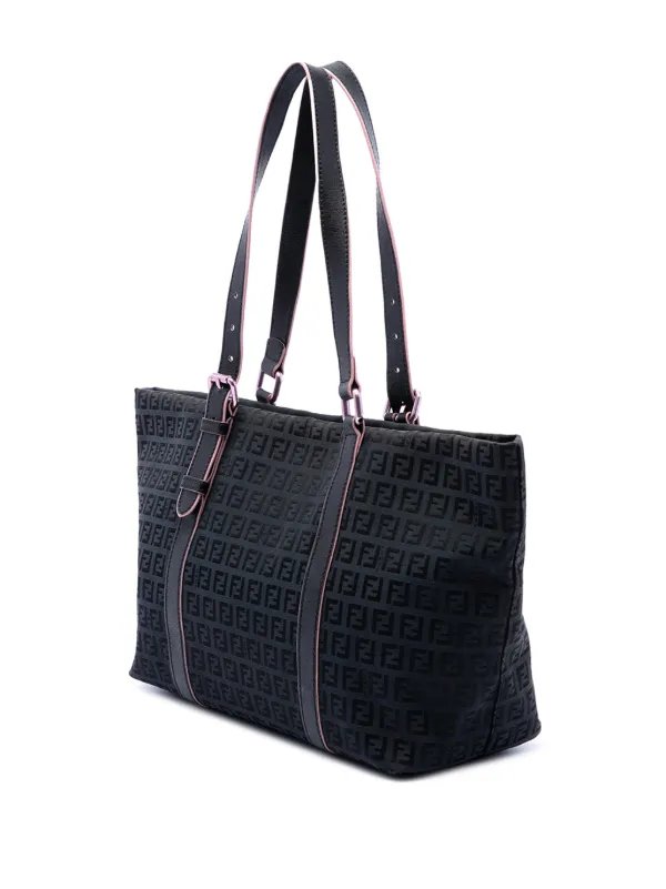 Fendi Pre-Owned 2010-2026 Zucchino Canvas Superstar Tote Bag