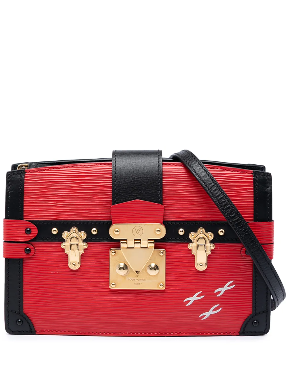 Louis Vuitton Pre-Owned 2018 Epi Trunk Clutch crossbody bag - Rot