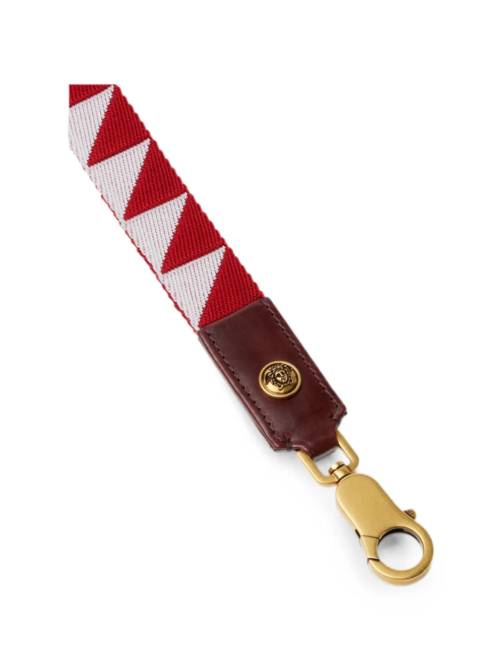 Versace Sleutelhanger met lint Rood