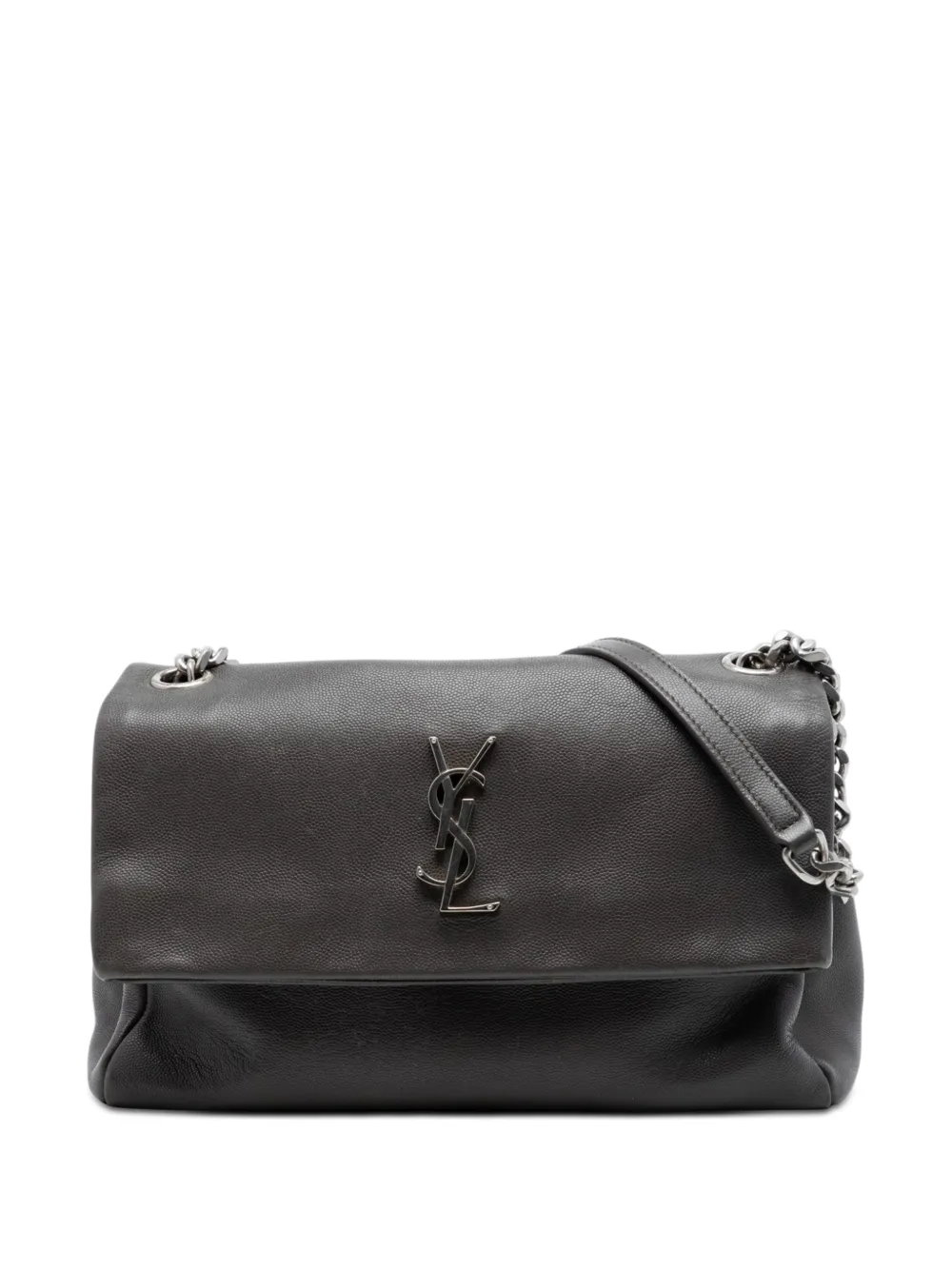 Saint Laurent Pre-Owned 2017 Medium Grain De Poudre West Hollywood crossbody bag - Grigio