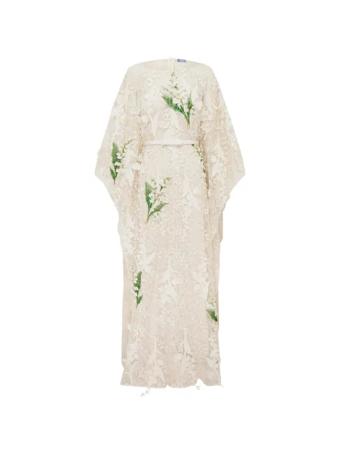 Leo Lin vestido largo Willow