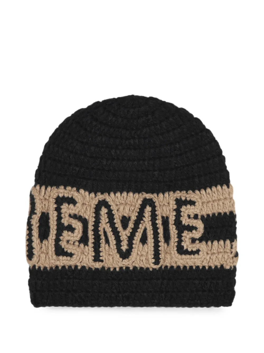 Supreme Gehaakte muts Zwart