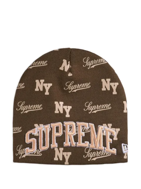 Supreme x New Era bonnet à logo 