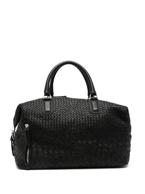 Officine Creative woven leather holdall bag