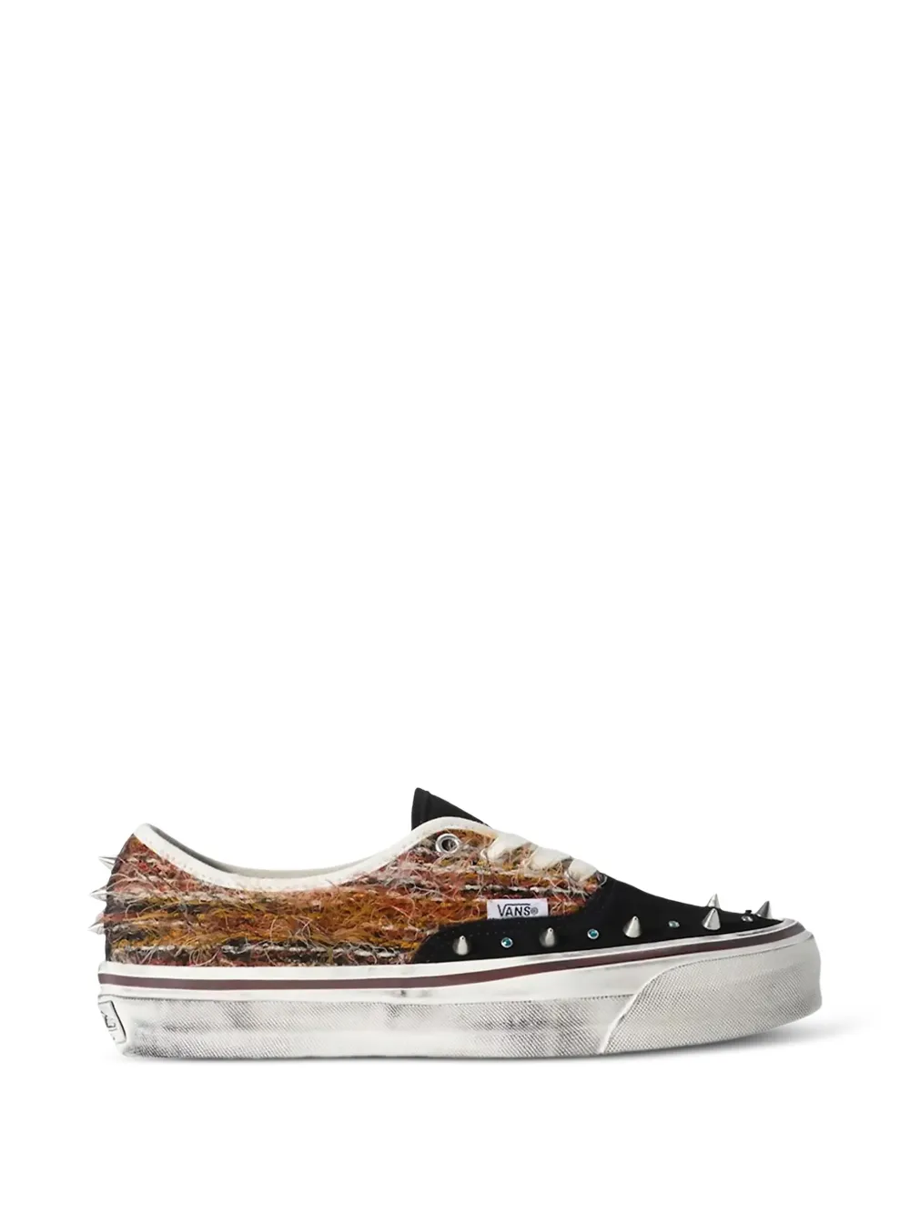 Vans Ausgefranste Lx Authentic 44 Sneakers mit spitzen Nieten - Braun