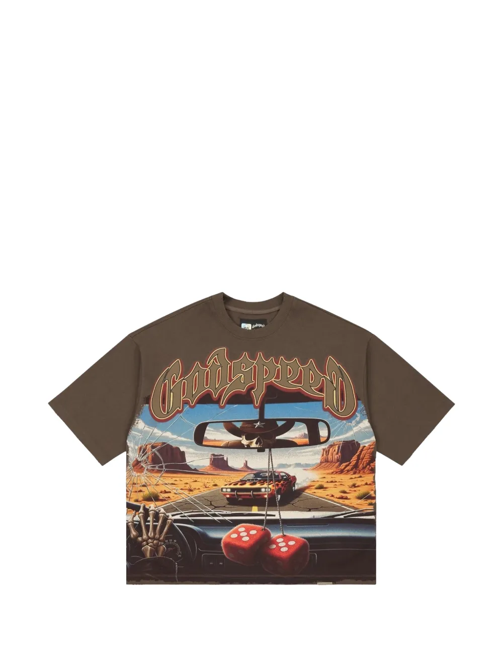 GODSPEED On The Run II graphic-print T-shirt