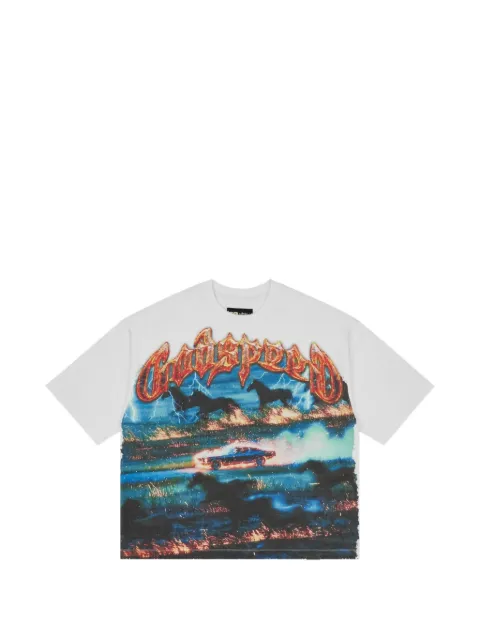 GODSPEED Horsepower graphic-print T-shirt