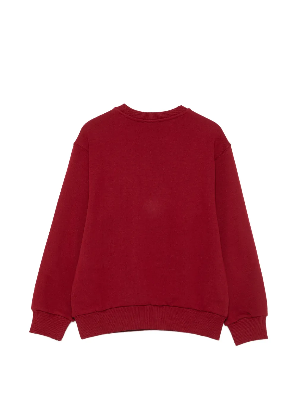 Diesel Kids Trui met logopatch Rood