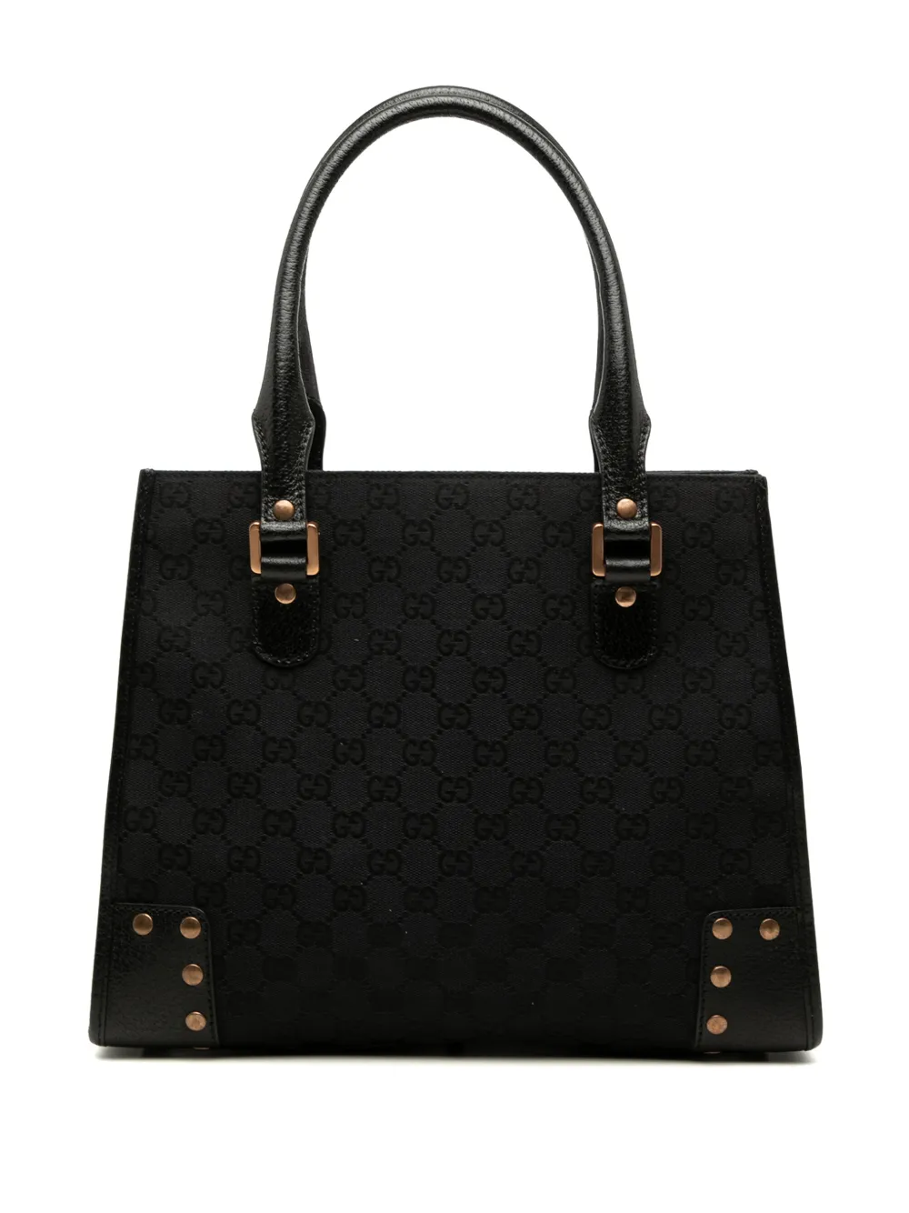 Gucci Pre-Owned 2000-2015 GG Canvas Nailhead tote bag - Nero