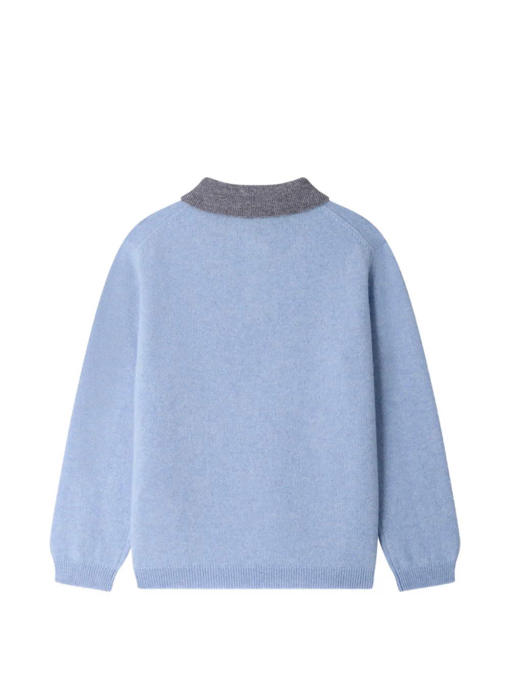 Bonpoint Jameson trui met polokraag Blauw