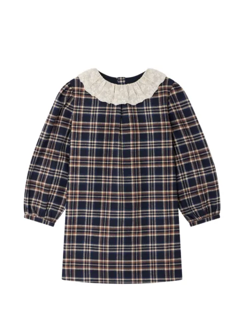 Bonpoint Baptistine checked dress