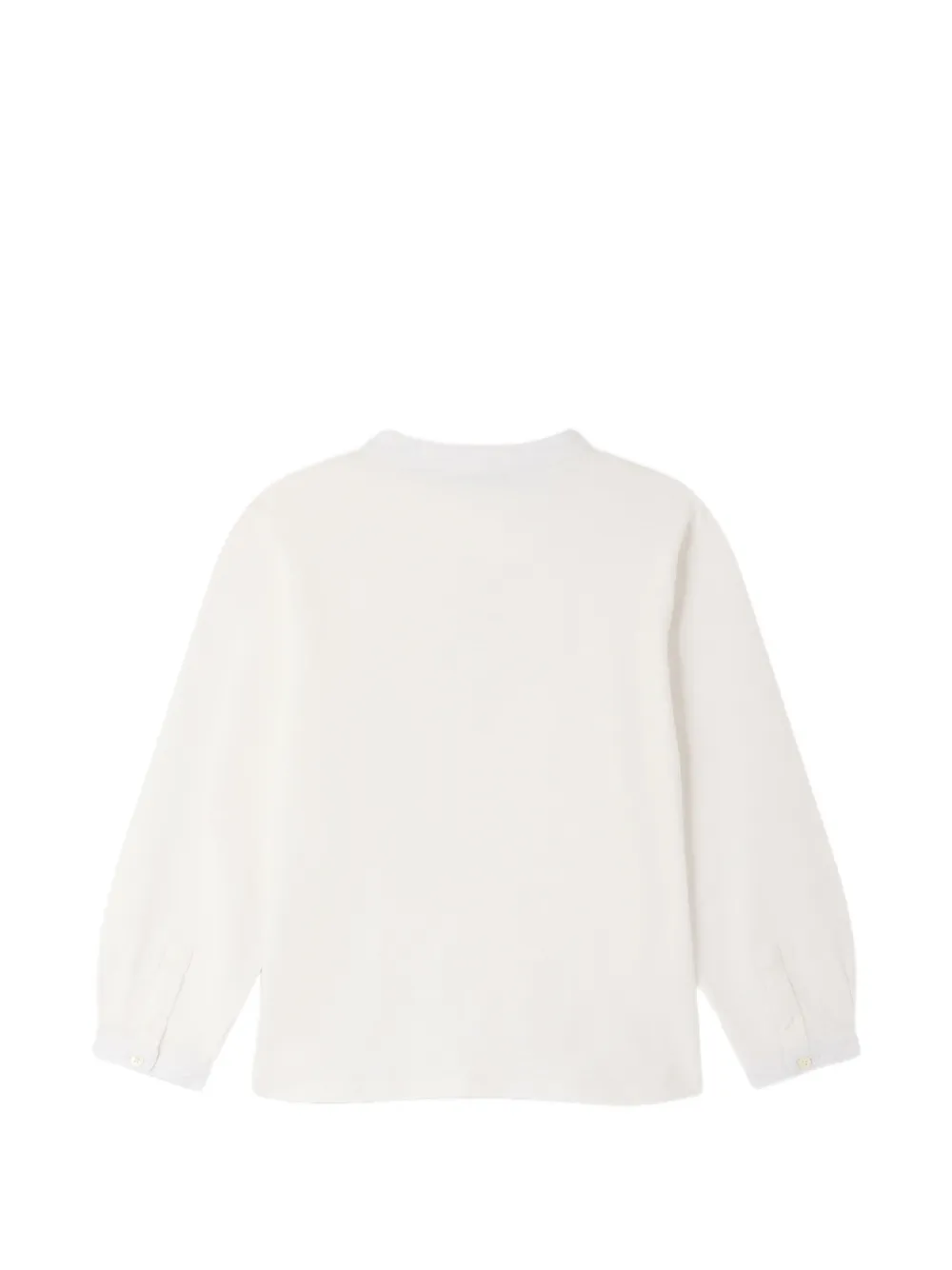 Bonpoint Jartiste T-shirt met lange mouwen Wit
