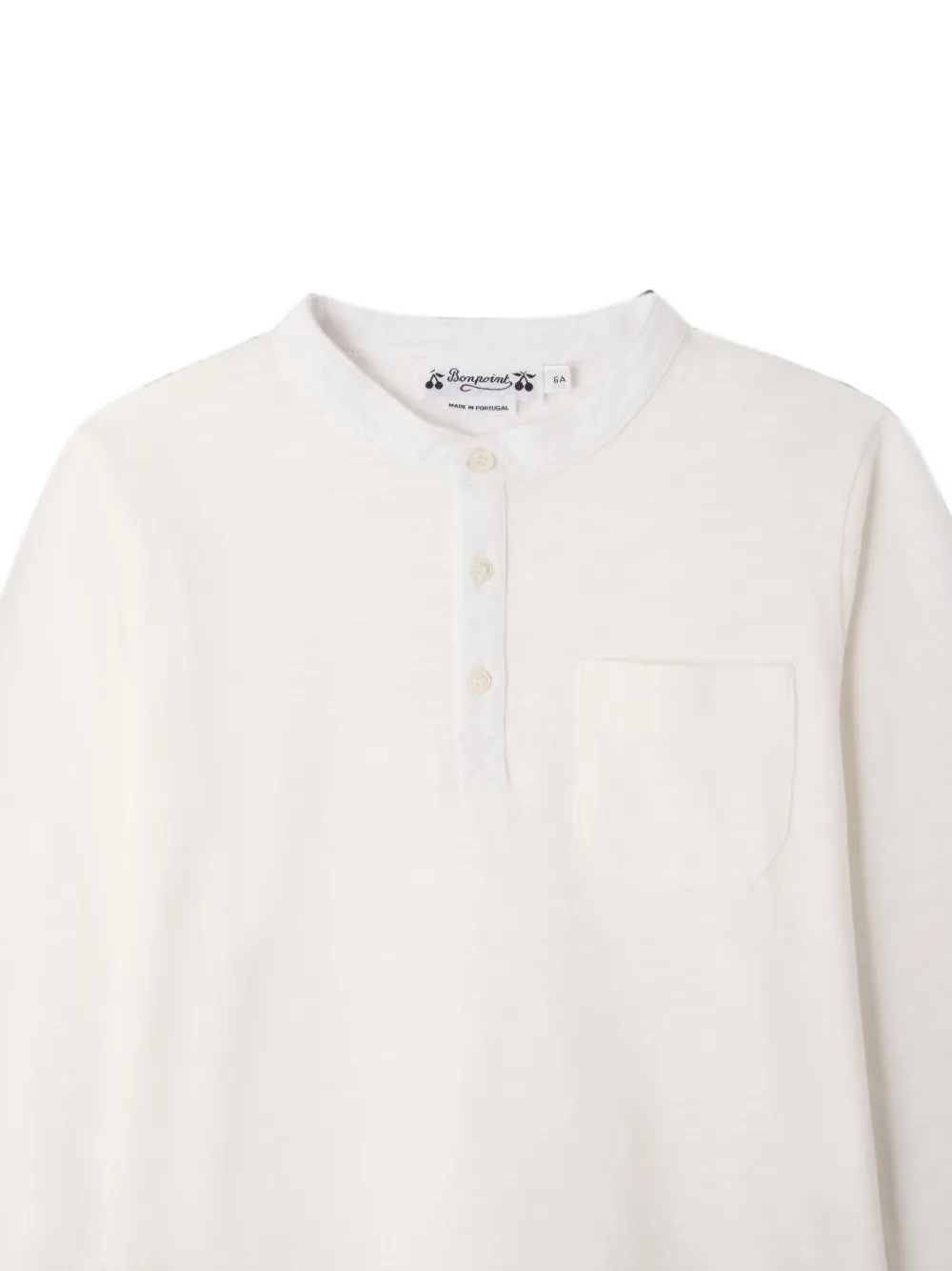 Bonpoint Jartiste T-shirt met lange mouwen Wit