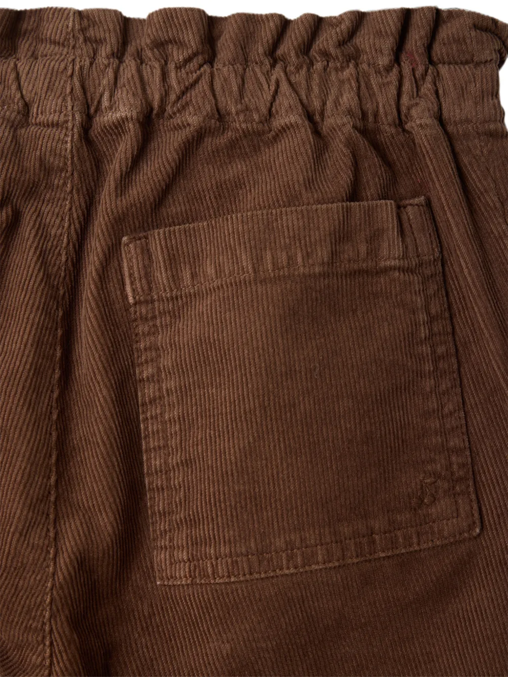 Bonpoint July ribfluwelen broek Bruin
