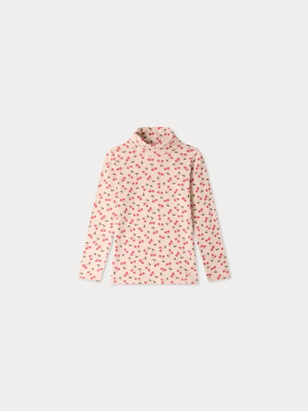 Bonpoint Tahiti T-shirt met kersenprint Roze