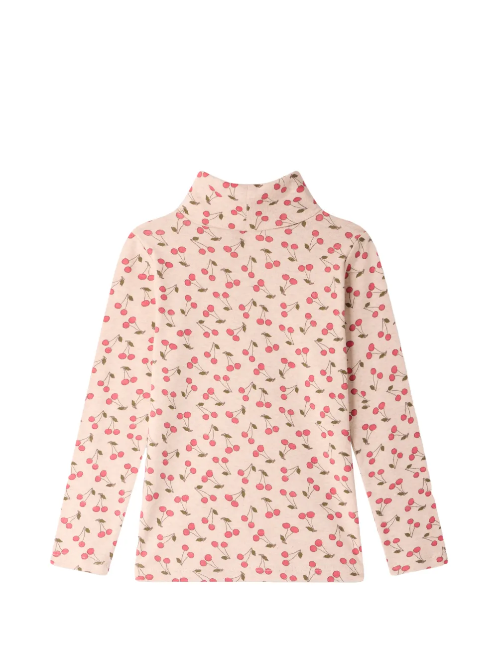 Bonpoint Tahiti T-shirt met kersenprint Roze