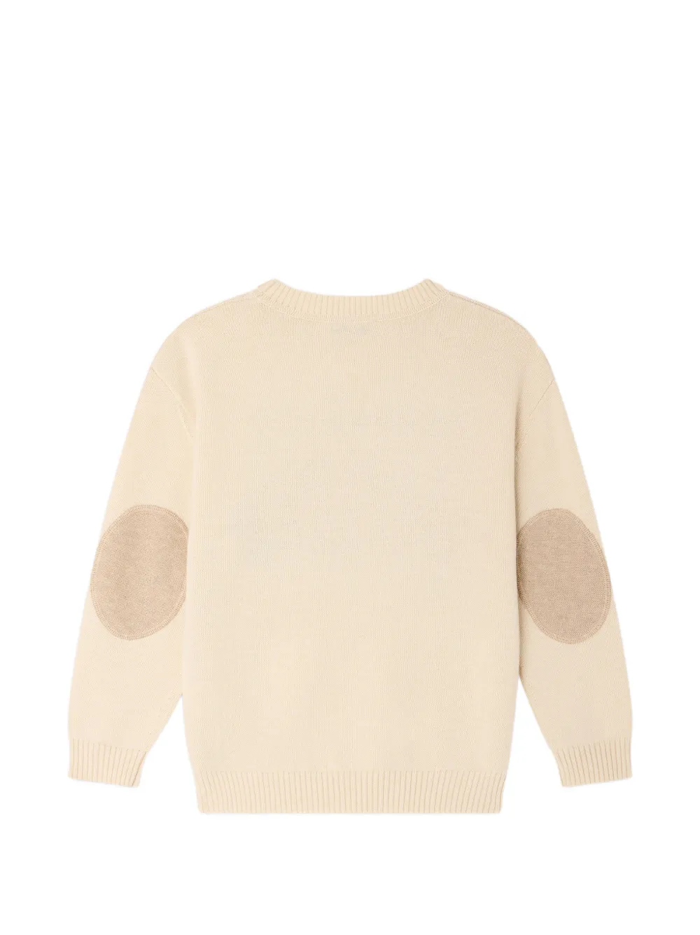 Bonpoint Trui met auto-intarsia Beige