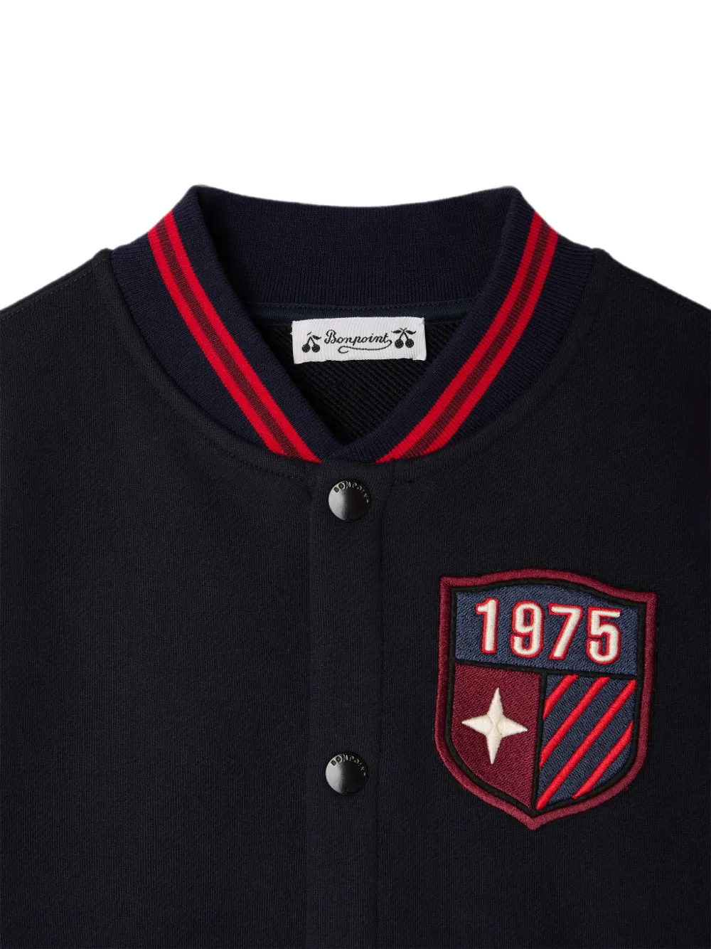 Bonpoint Bomberjack met patch Blauw