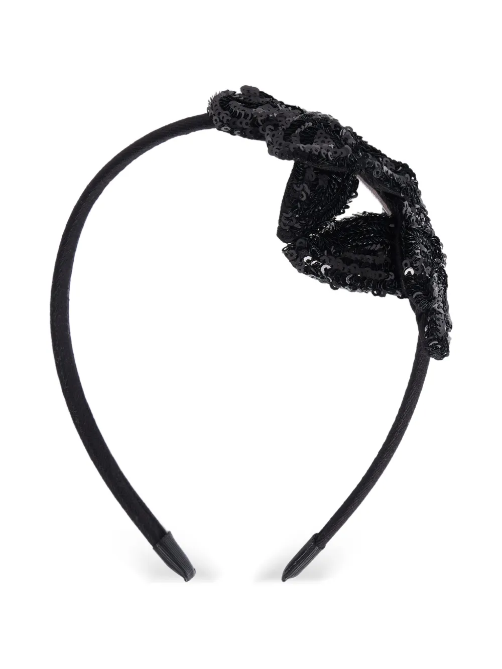 Bonpoint Lamine Haarreif mit Pailletten - Schwarz