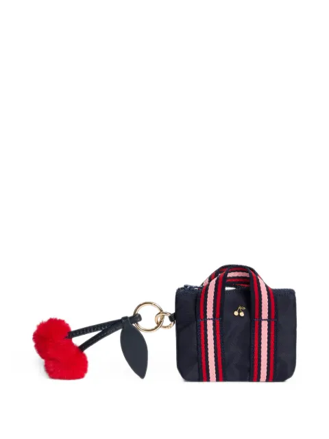 Bonpoint Mariya cherry-charm tote keyring