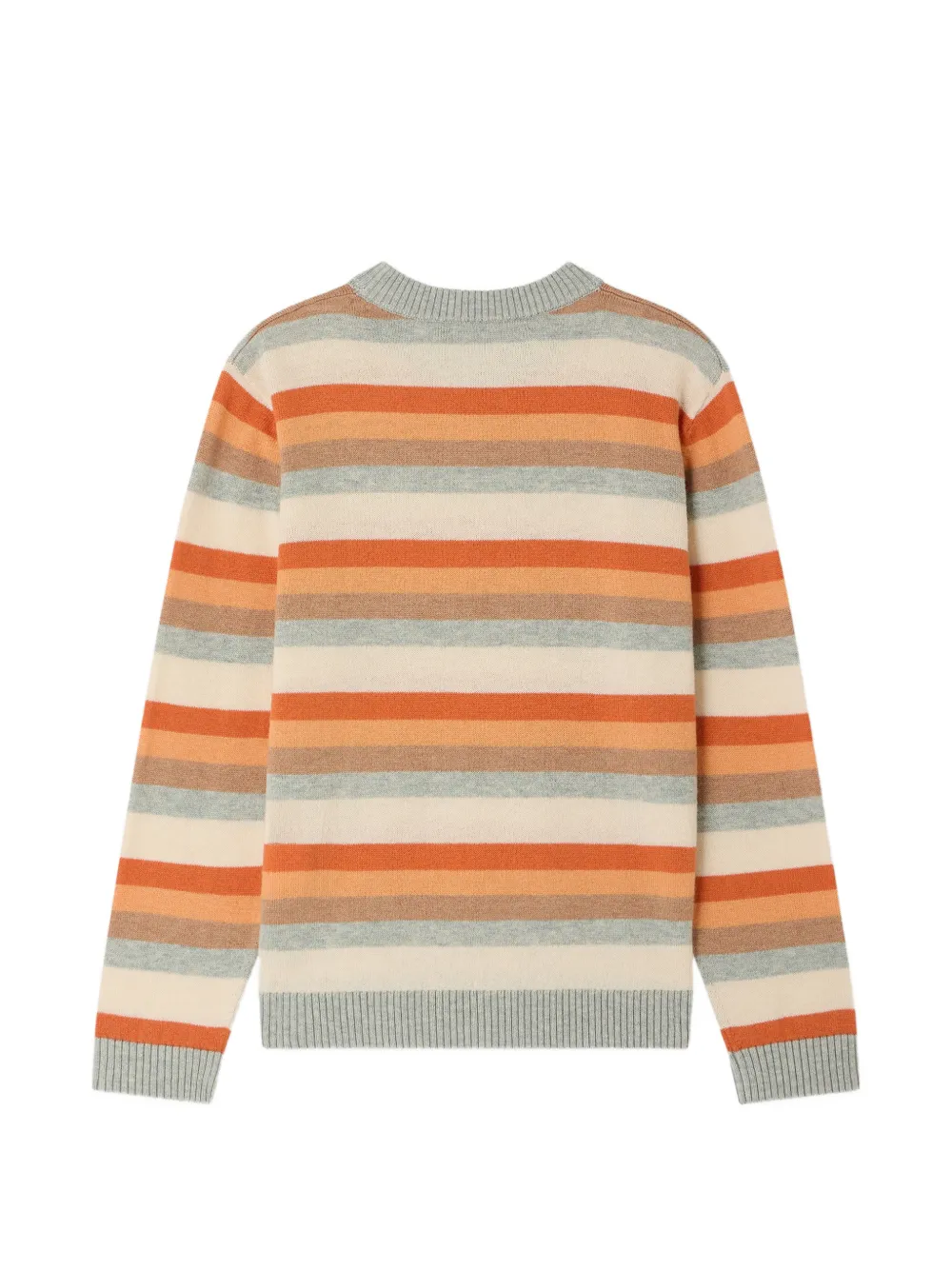 Bonpoint Trui met geborduurd logo Beige