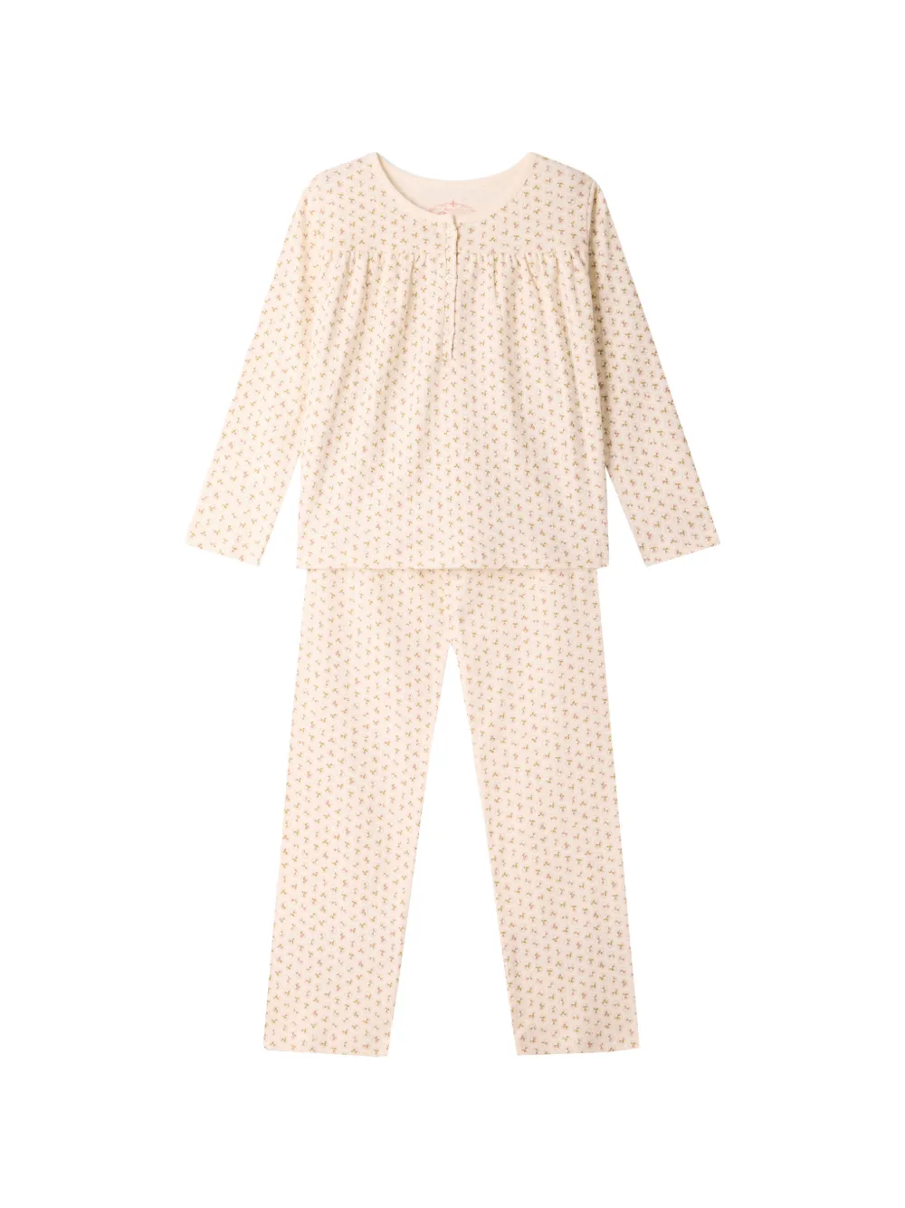 Bonpoint Bellina Pyjama mit Blumenprint - Rosa