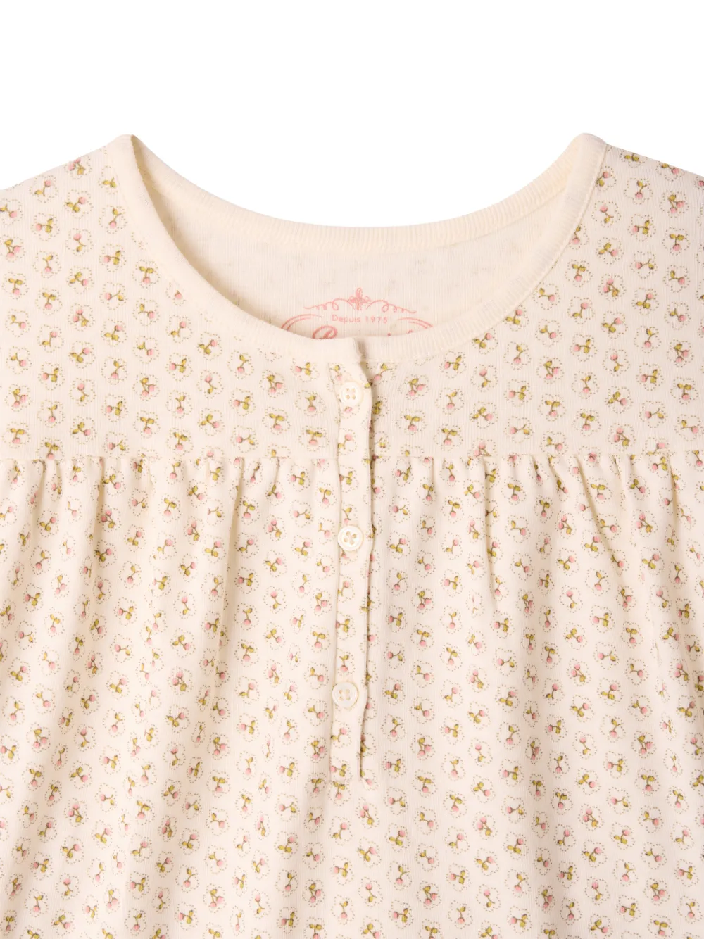 Bonpoint Bellina pyjama met bloemenprint Roze