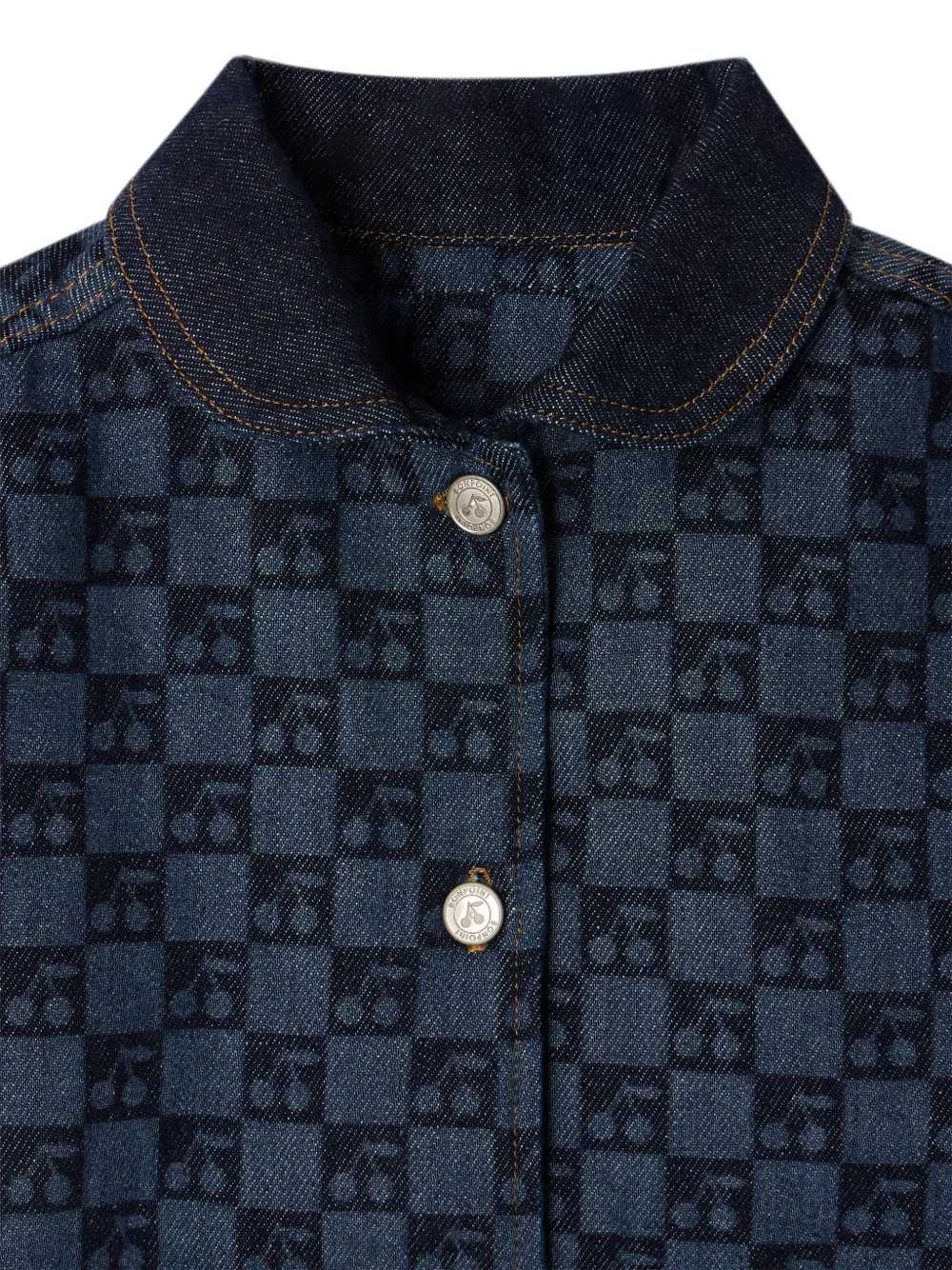 Bonpoint Marity denim jack Blauw