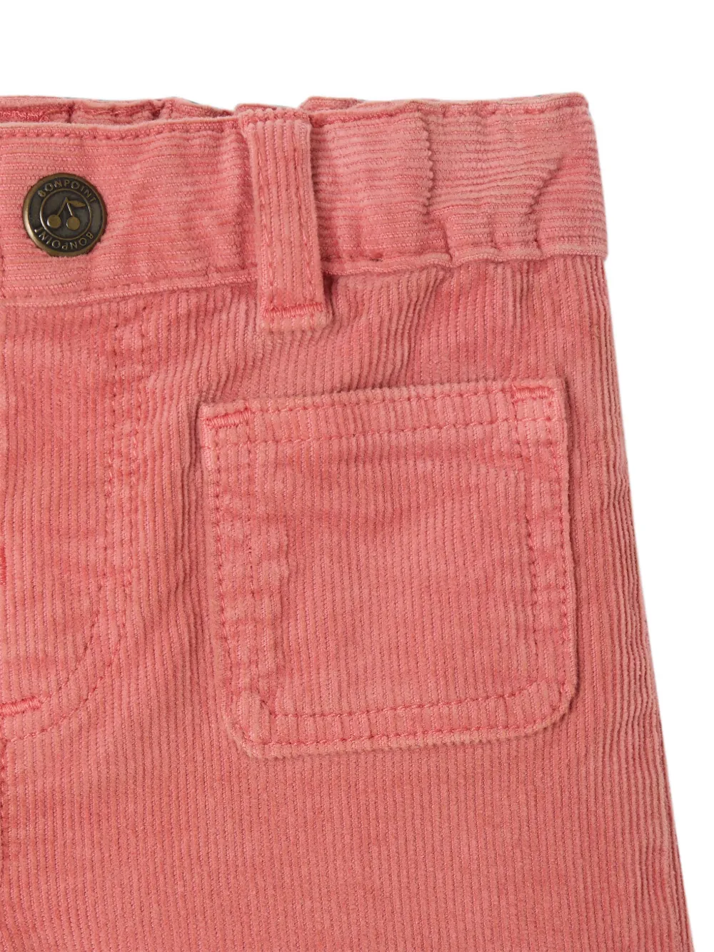 Bonpoint Bellino ribfluwelen broek Roze