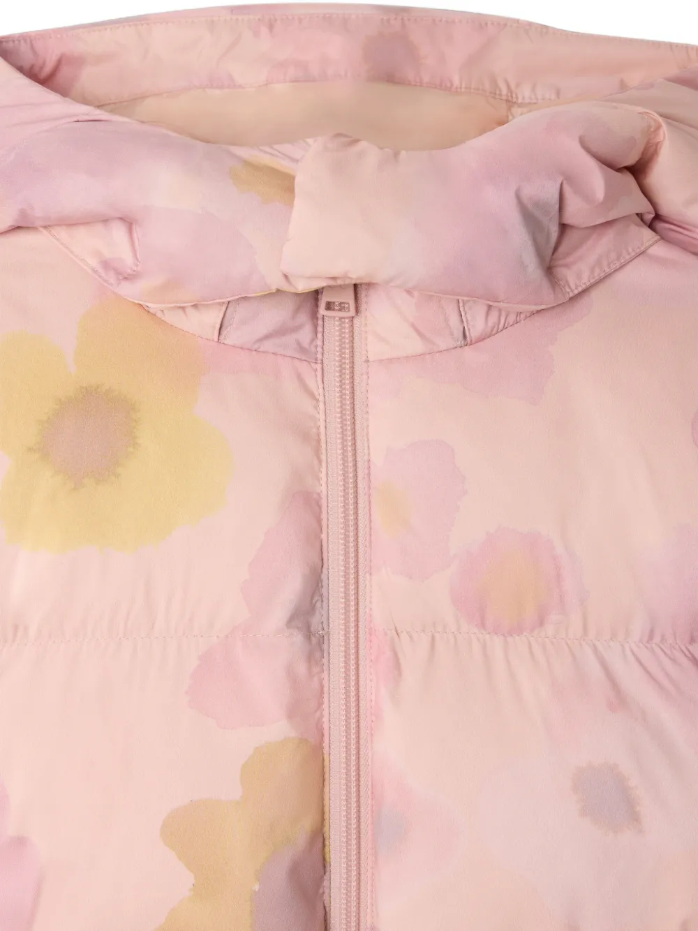 Bonpoint Maddie donsjas met bloemenprint Roze