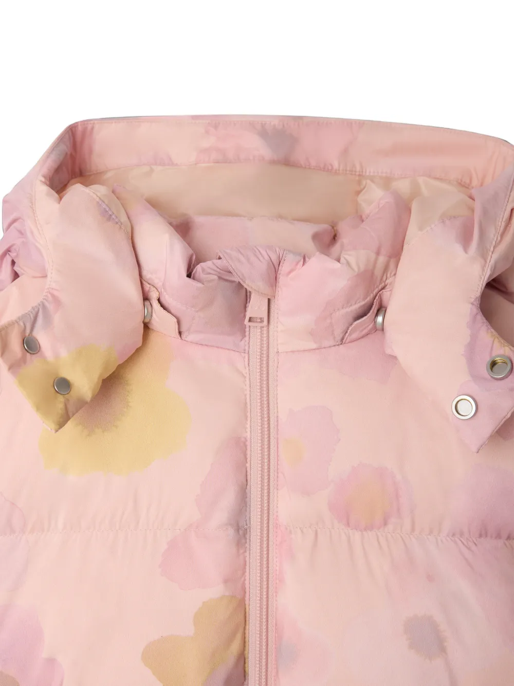 Bonpoint Maddie donsjas met bloemenprint Roze