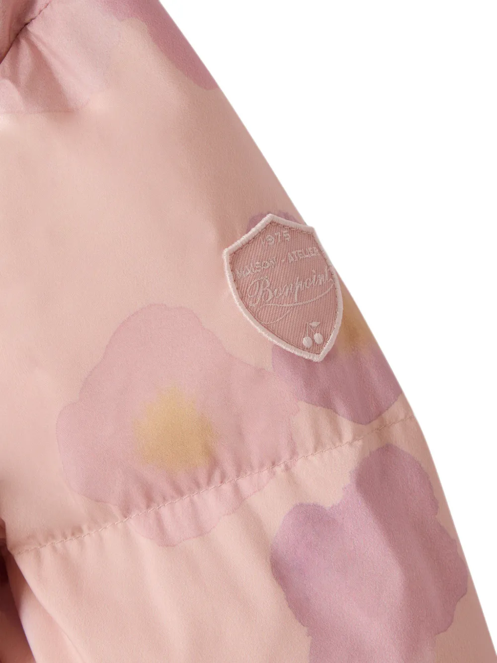Bonpoint Maddie donsjas met bloemenprint Roze