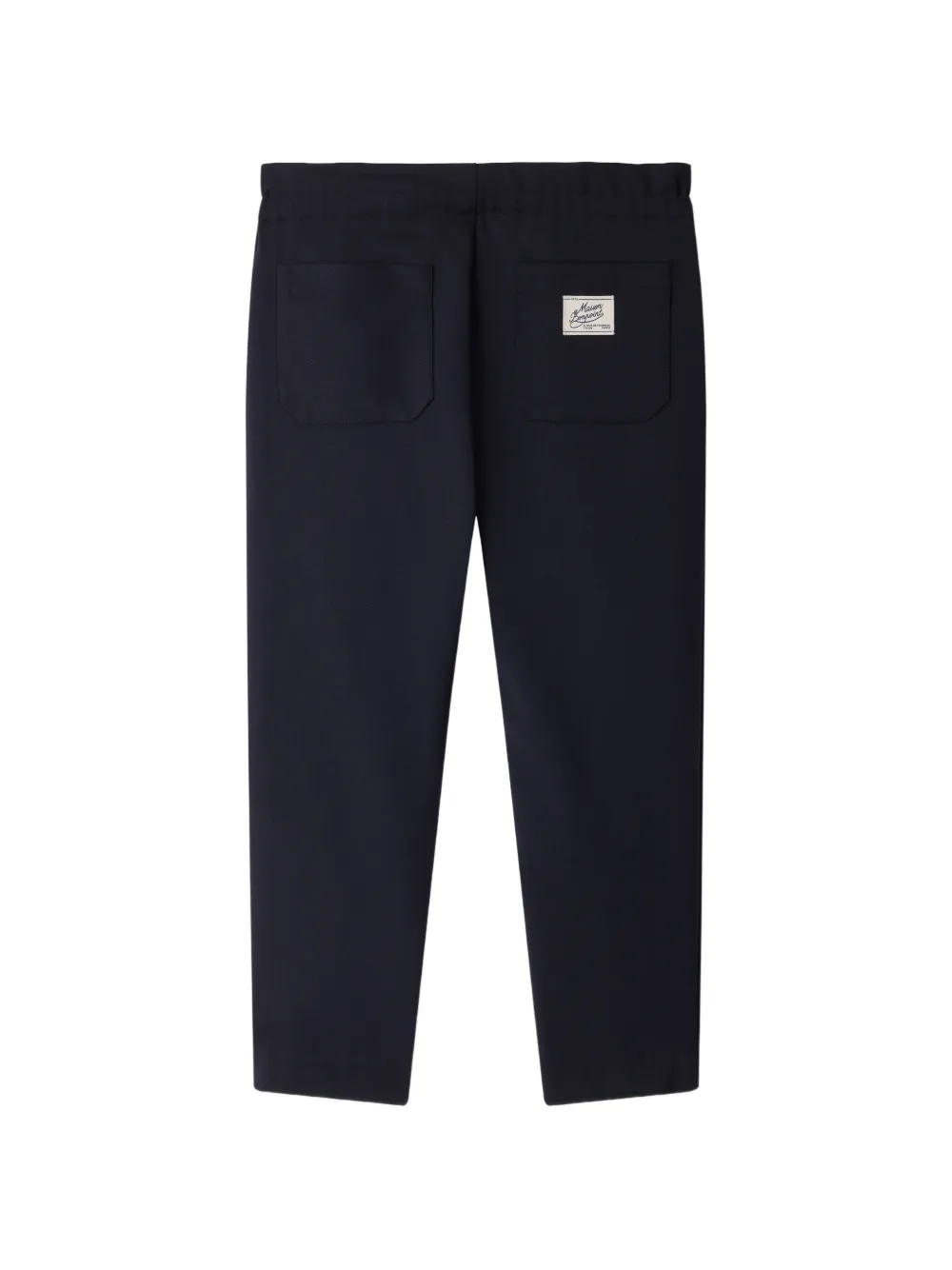 Bonpoint Broek met elastische tailleband en logo-patch Blauw