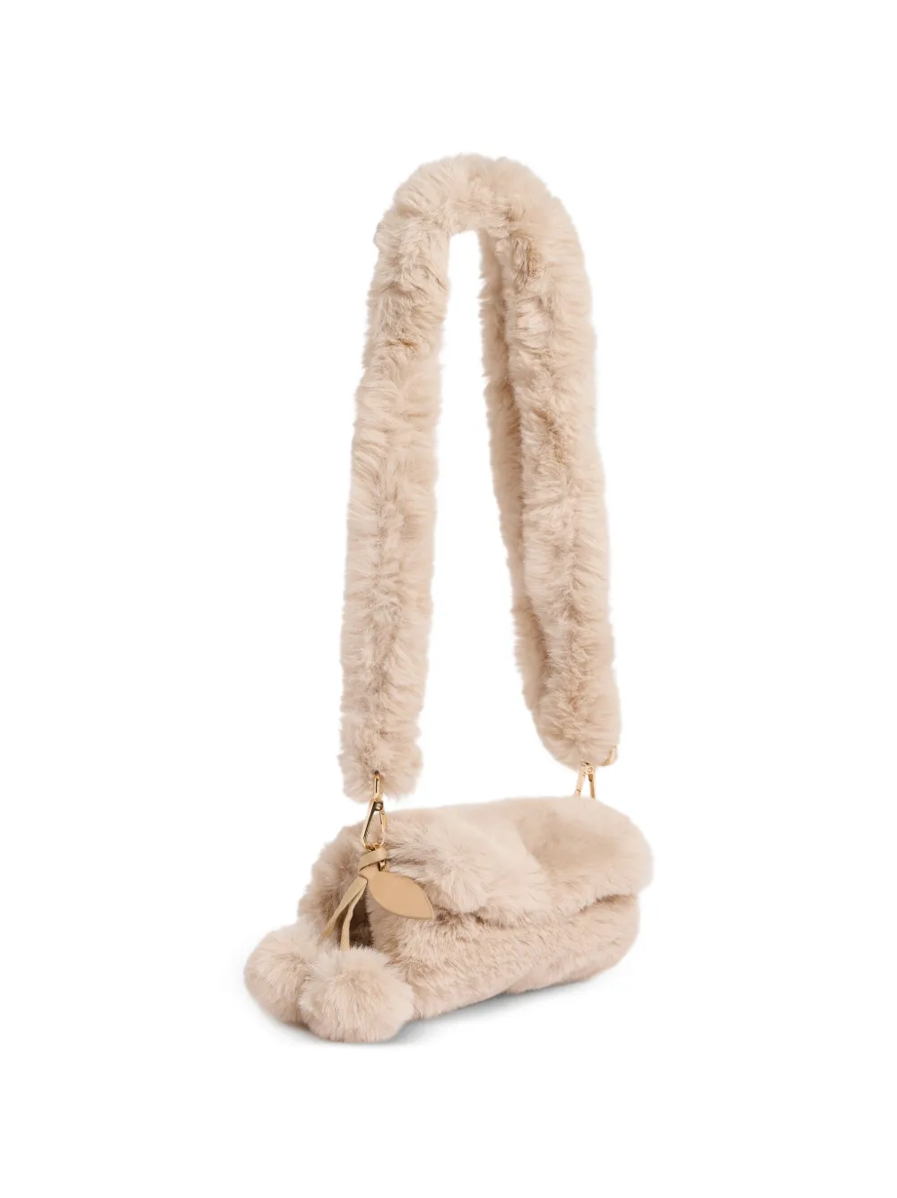 Bonpoint Malae schoudertas Beige
