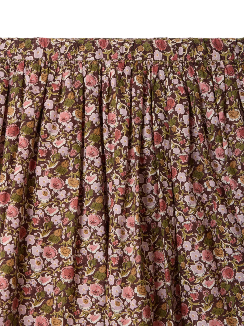 Bonpoint Rok met bloemenprint Bruin