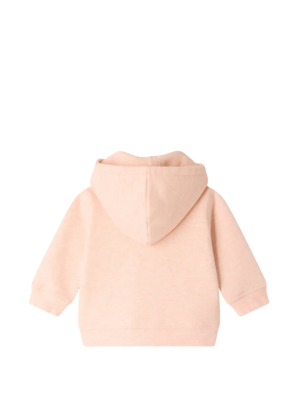 Bonpoint Hoodie met patchdetail en rits Oranje