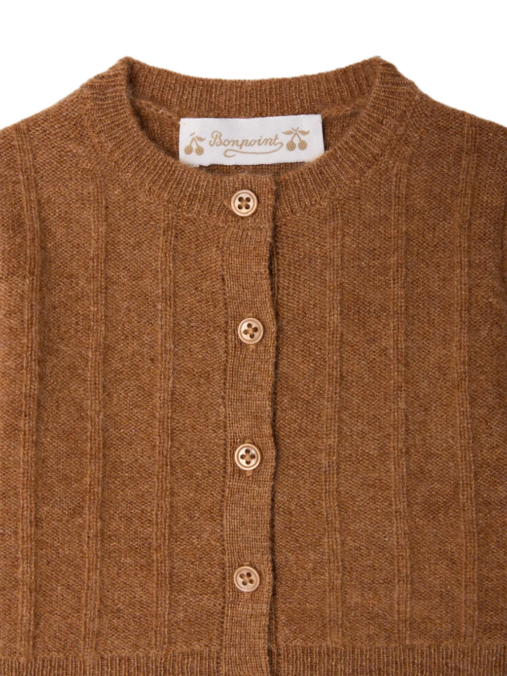 Bonpoint Maxence vest en broek Bruin