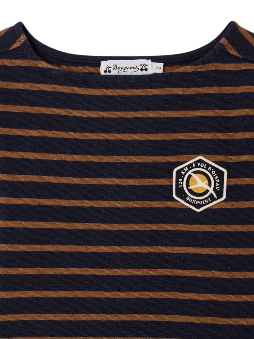 Bonpoint Baudelaire T-shirt met lange mouwen Blauw