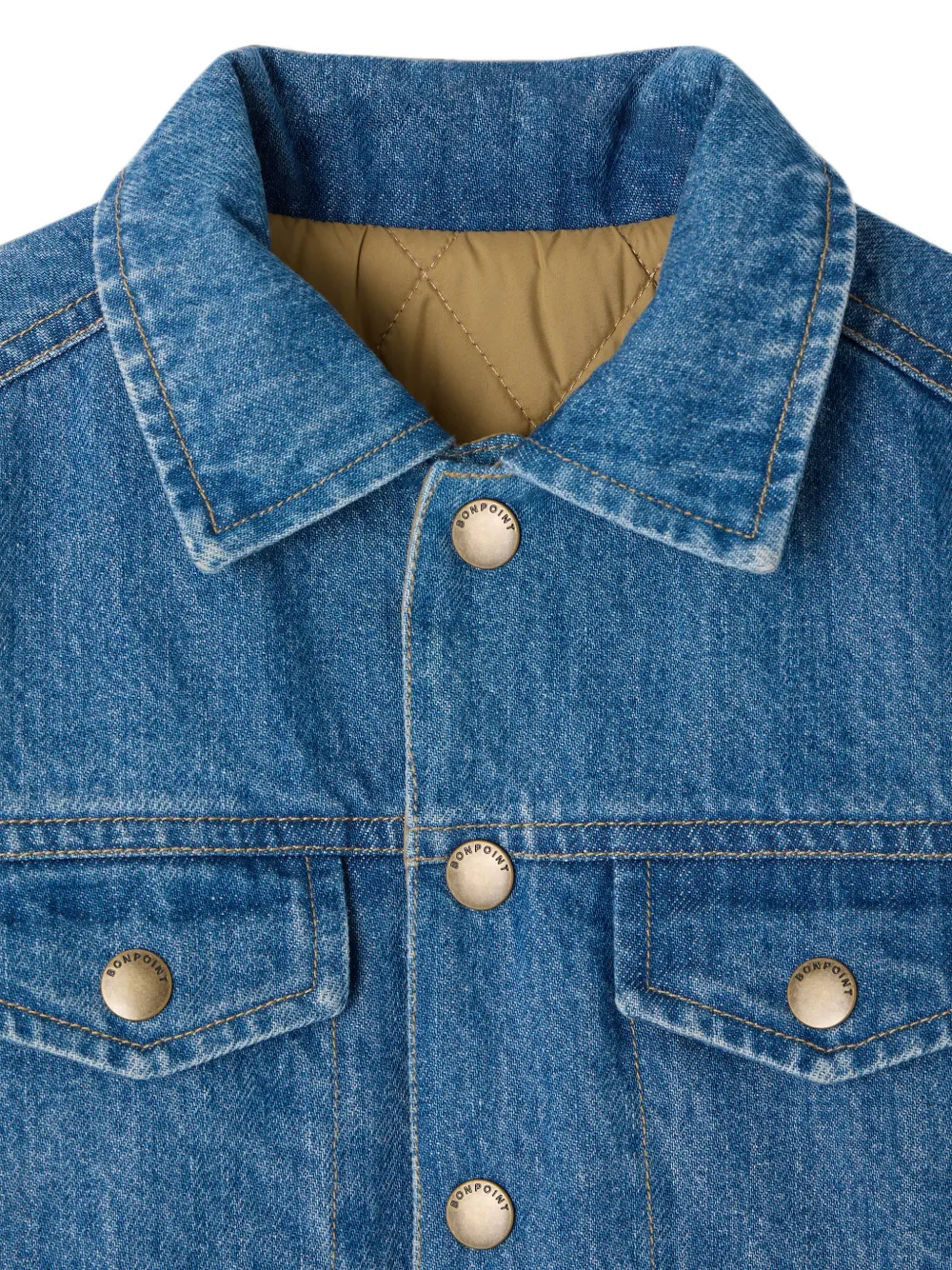 Bonpoint Marvin denim jack Blauw